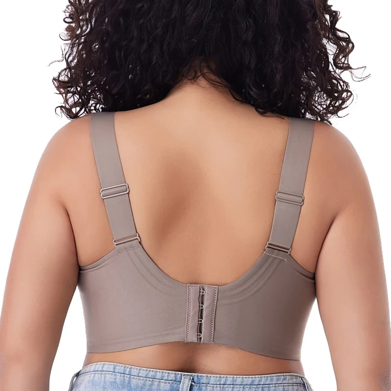 Plus Size Seamless Push Up Bra